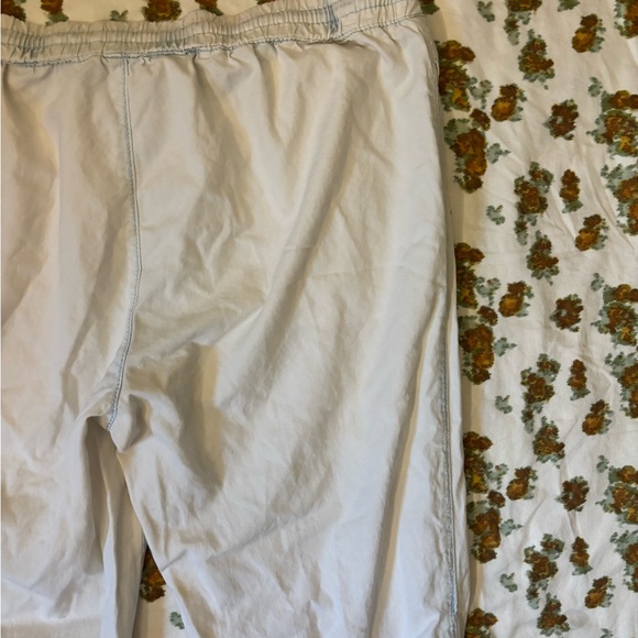 American Rag Off-White and Blue 100% Cotton Joggers Size L - Picture 13 of 16